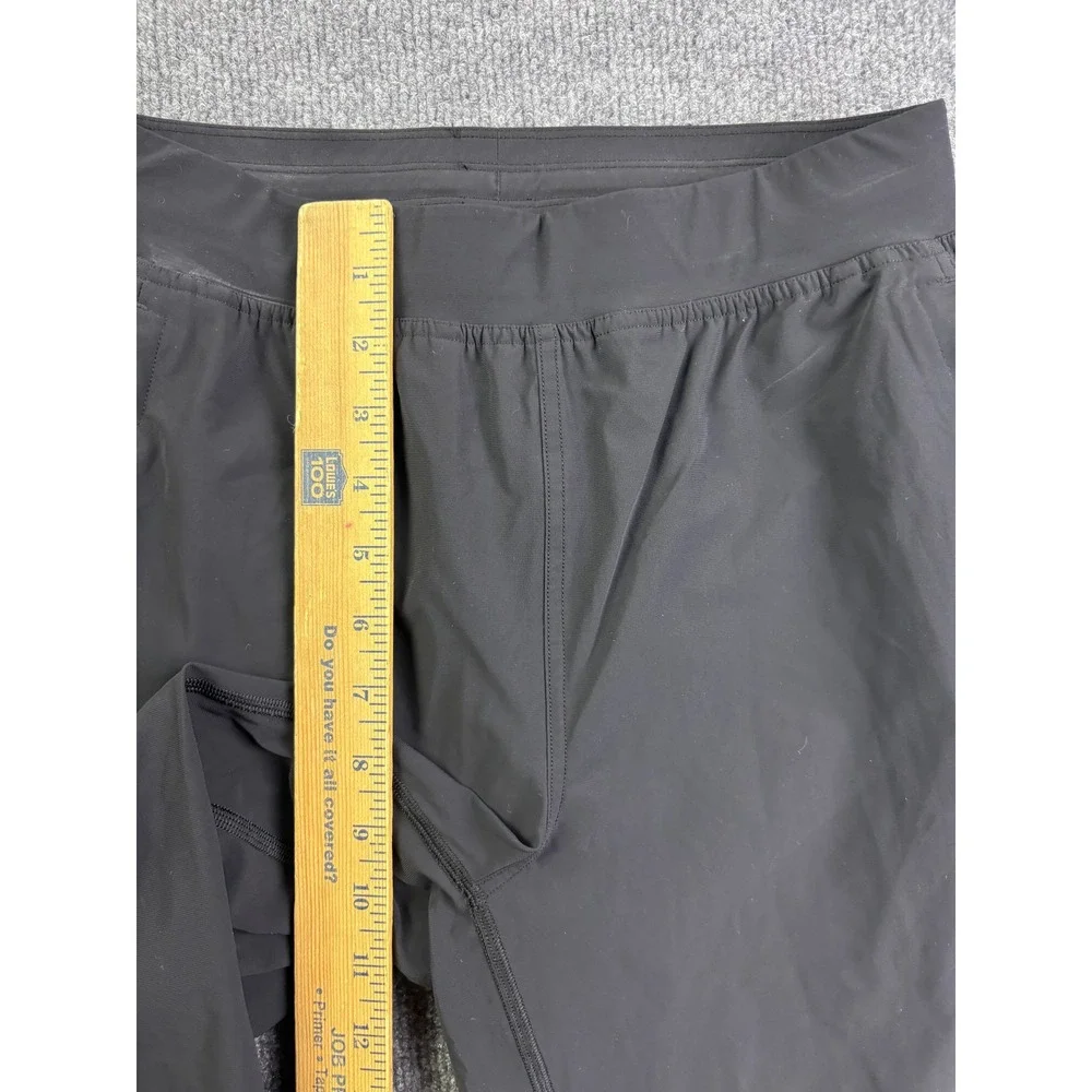 Lululemon Adaptive State Joggers Womens‎ 4 Black High Rise Ankle Zip LW5CYMS